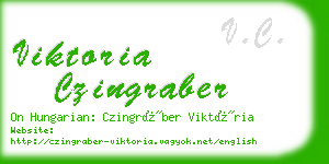 viktoria czingraber business card